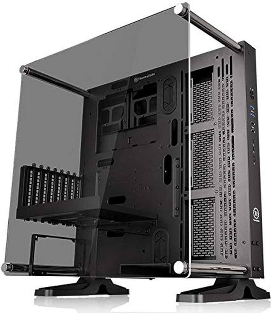 Review Thermaltake Core P3 ATX Tempered Glass Gaming Computer Case Chassis, Open Frame Panoramic Viewing