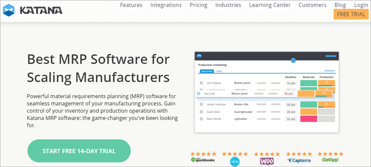 Best	Manufacturing Crm Systems