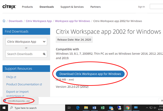 How To Install Download Citrix Workspace For Windows 10