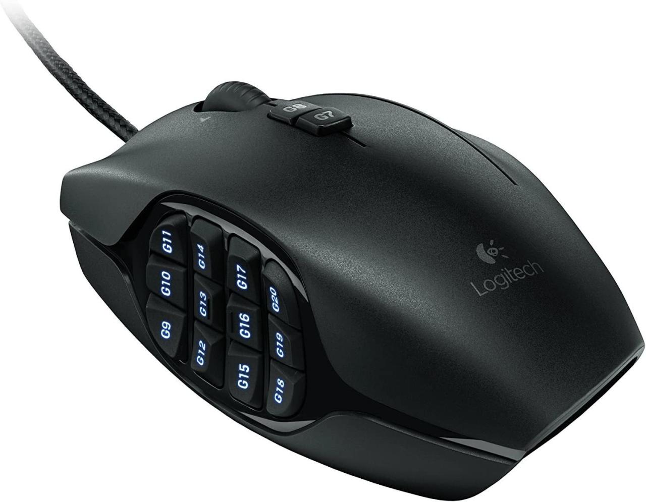 Review Logitech G MMO: The Ultimate Gaming Mouse For Massively Multiplayer Online Games