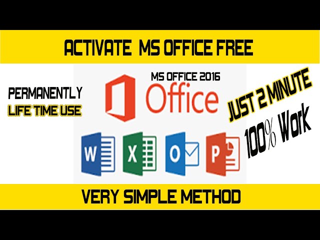 How To Get Microsoft Office 2016 Key Free: A Comprehensive Guide